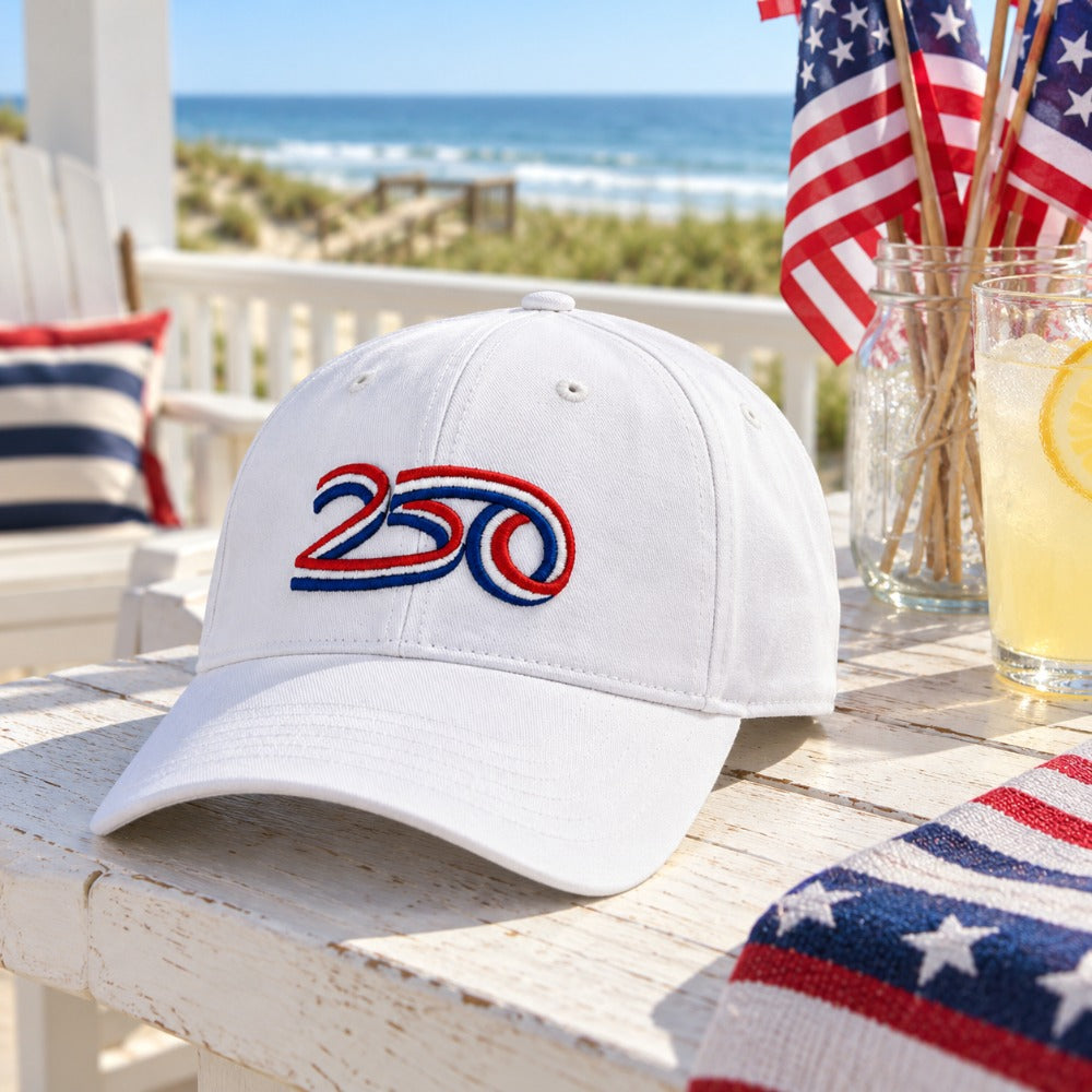 America 250th Birthday Hat - White - lifestyle