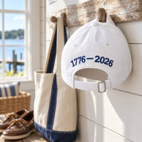 America 250th Birthday Hat - White - lifestyle back