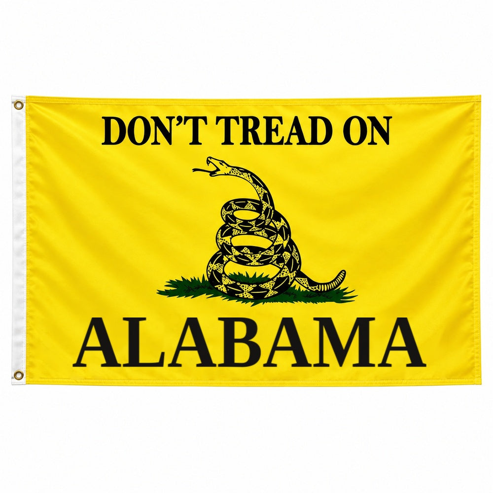 Don't Tread on Alabama Flag 3x5