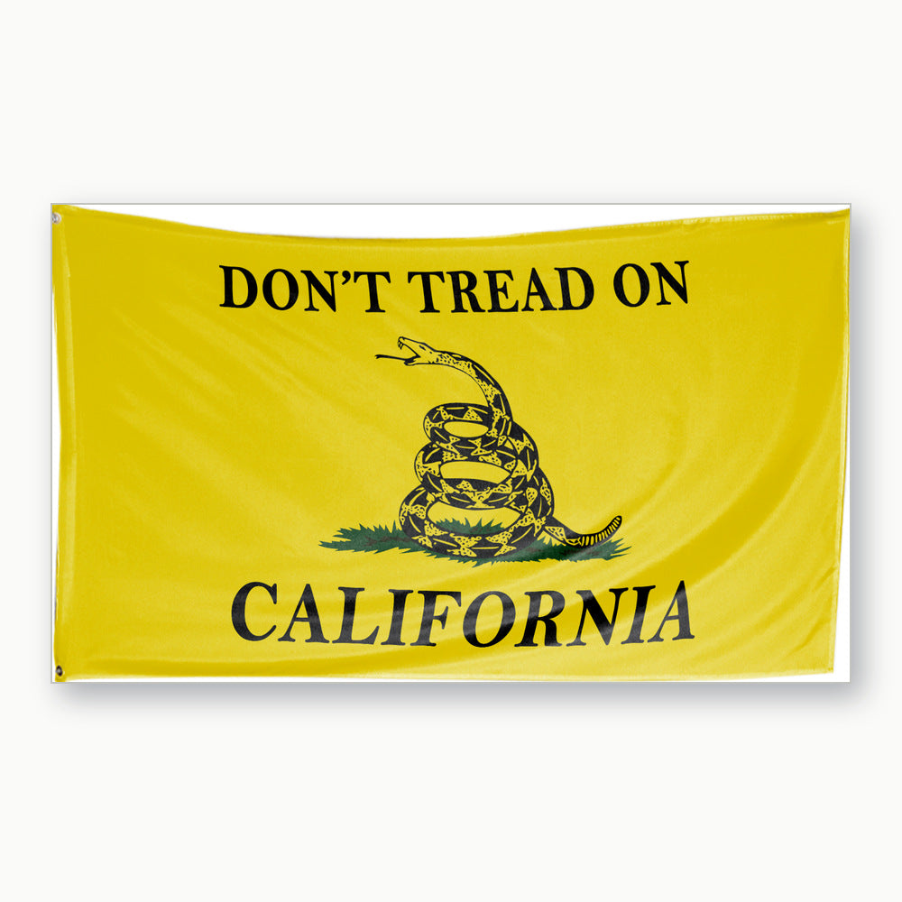 Don't Tread on California Flag 3x5