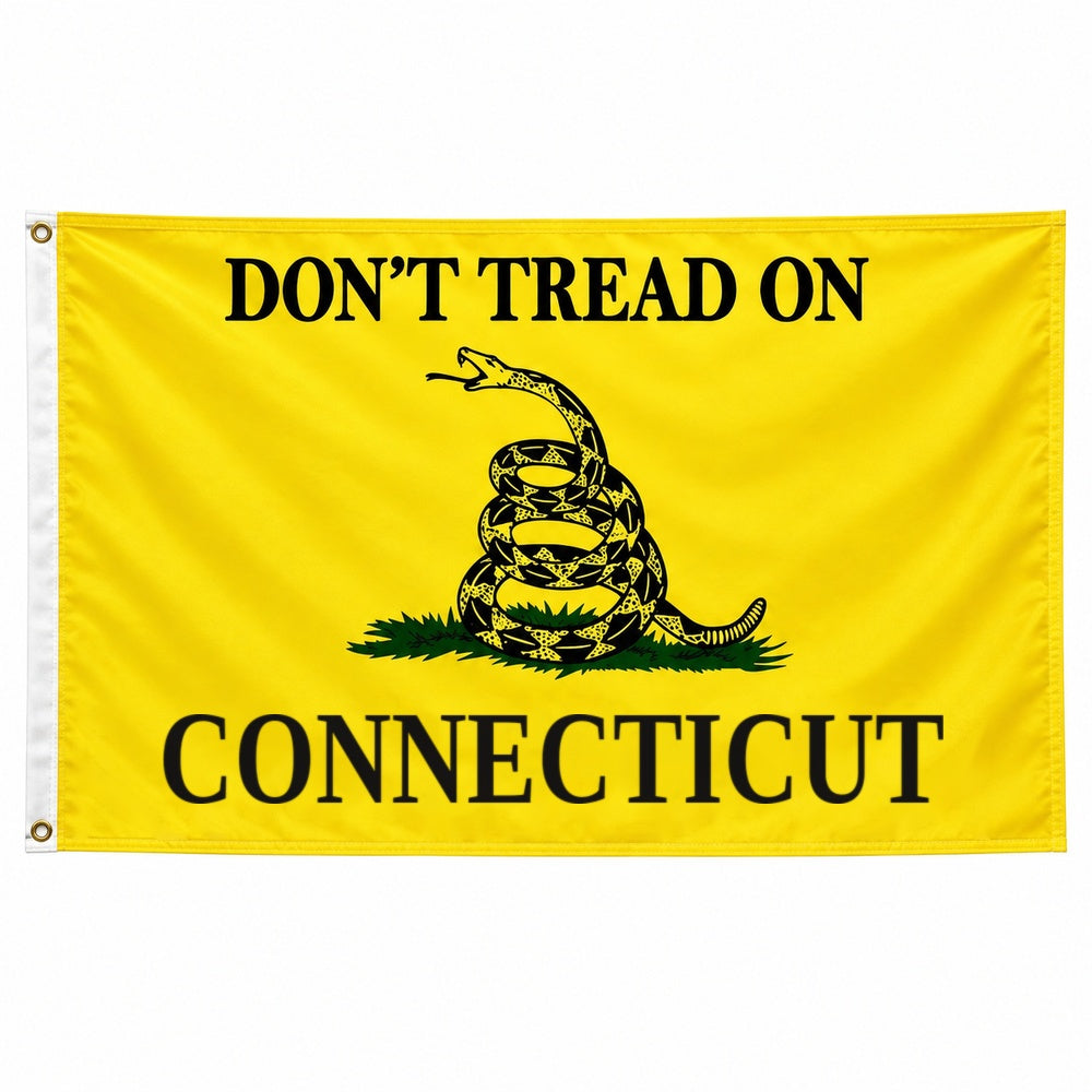 Don't Tread on Connecticut Flag 3x5