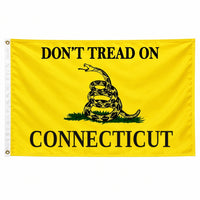 Don't Tread on Connecticut Flag 3x5
