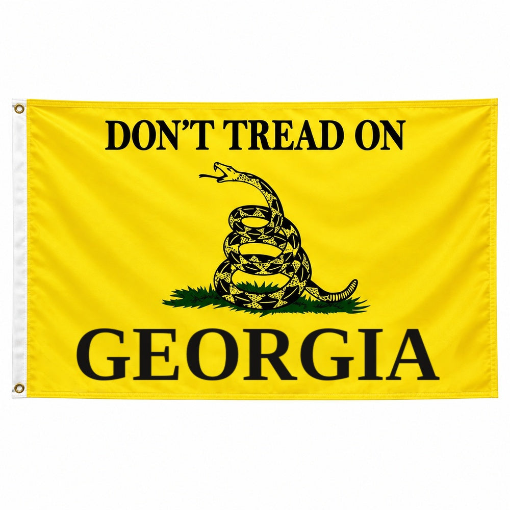 Don't Tread on Georgia Flag 3x5