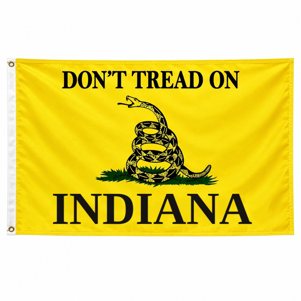 Don't Tread on Indiana Flag 3x5