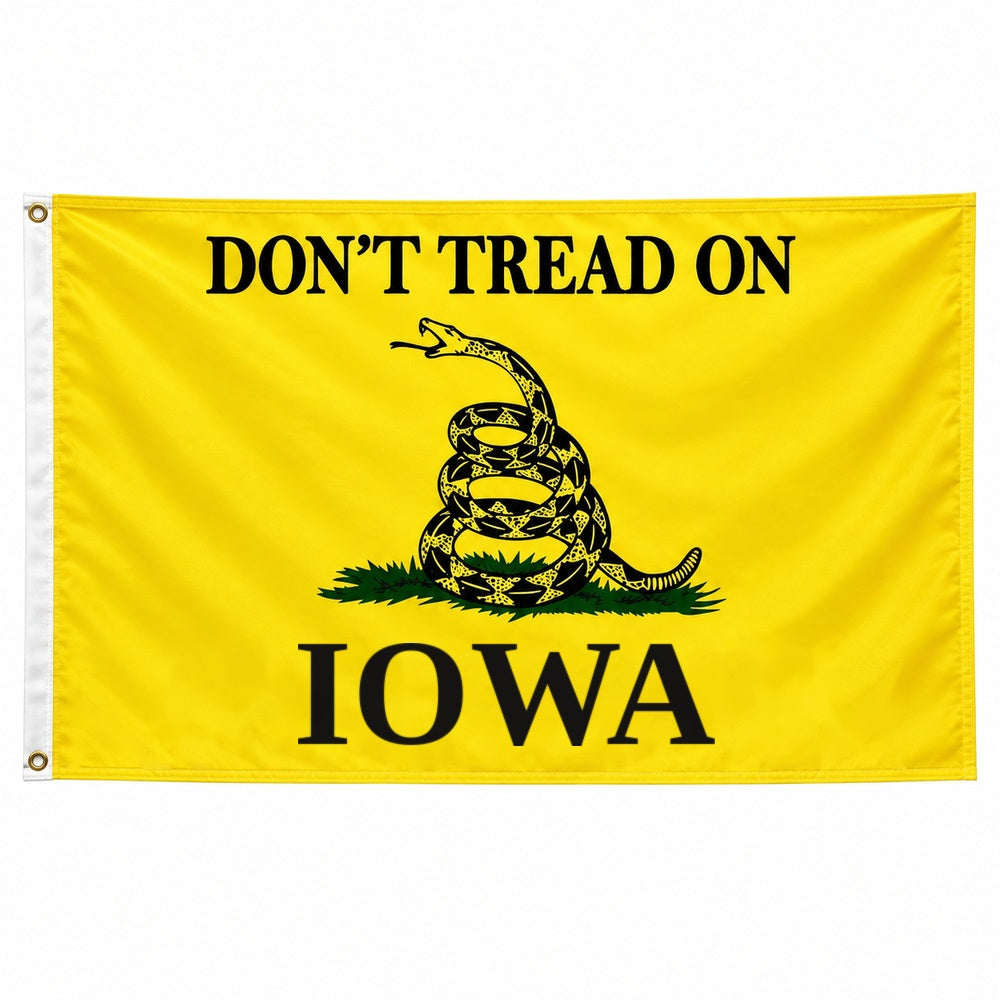 Don't Tread on Iowa Flag 3x5