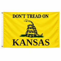 Don't Tread on Kansas Flag 3x5