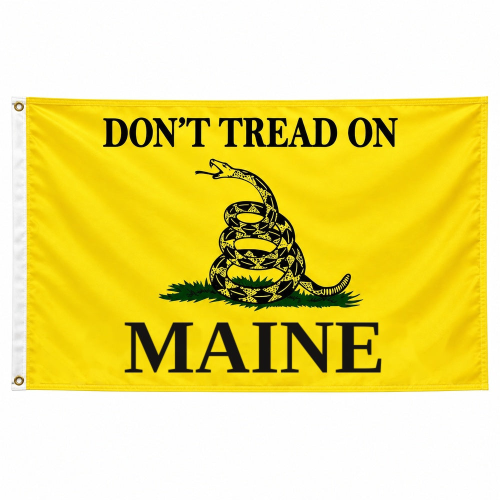 Don't Tread on Maine Flag 3x5