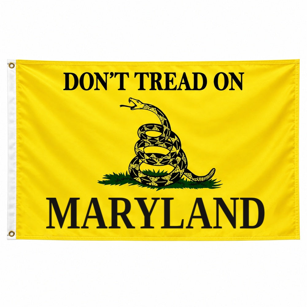 Don't Tread on Maryland Flag 3x5