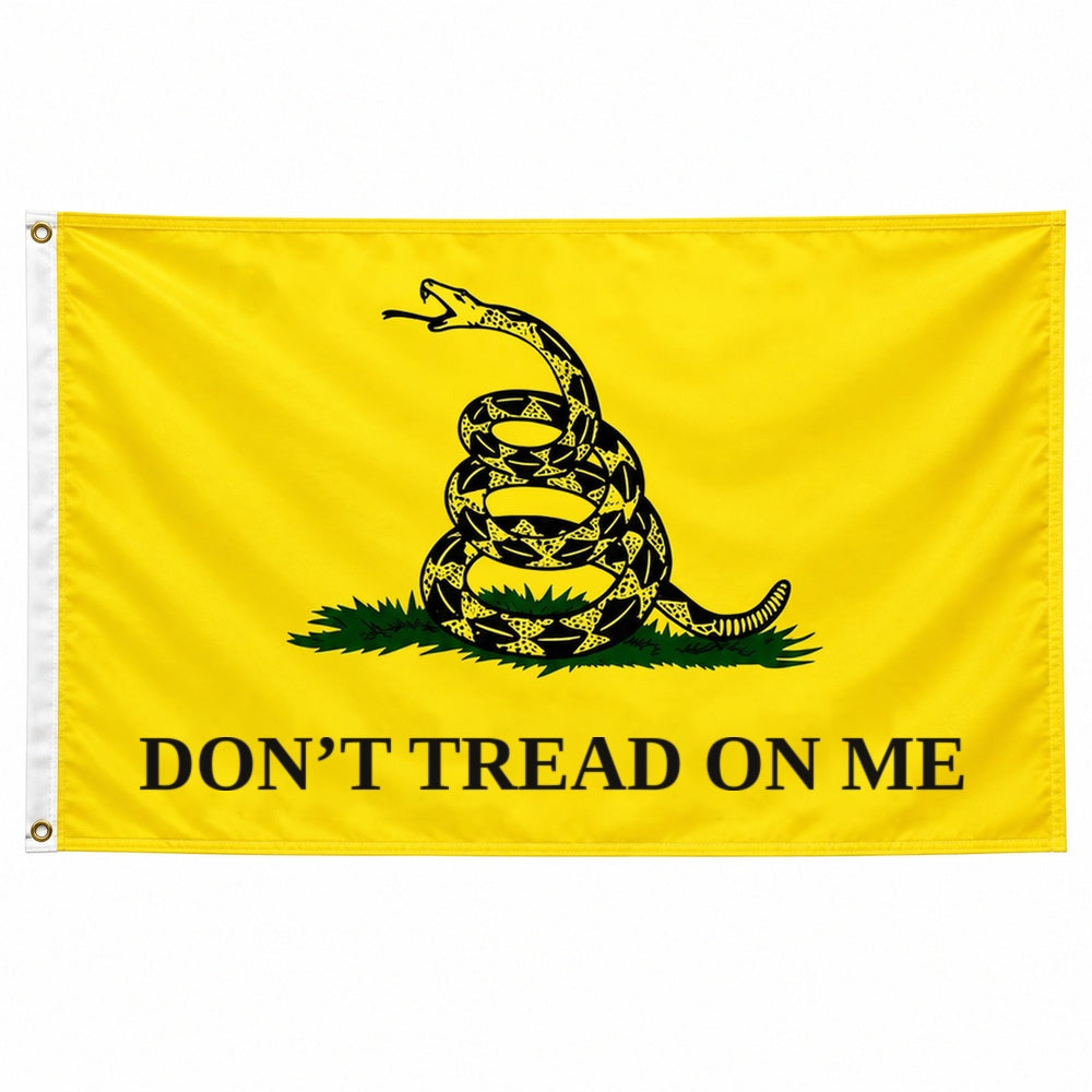 Don't Tread On Me Gadsden Flag 3x5