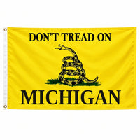 Don't Tread on Michigan Flag 3x5