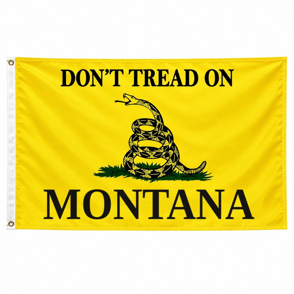 Don't Tread on Montana Flag 3x5