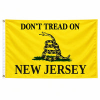 Don't Tread on New Jersey Flag 3x5