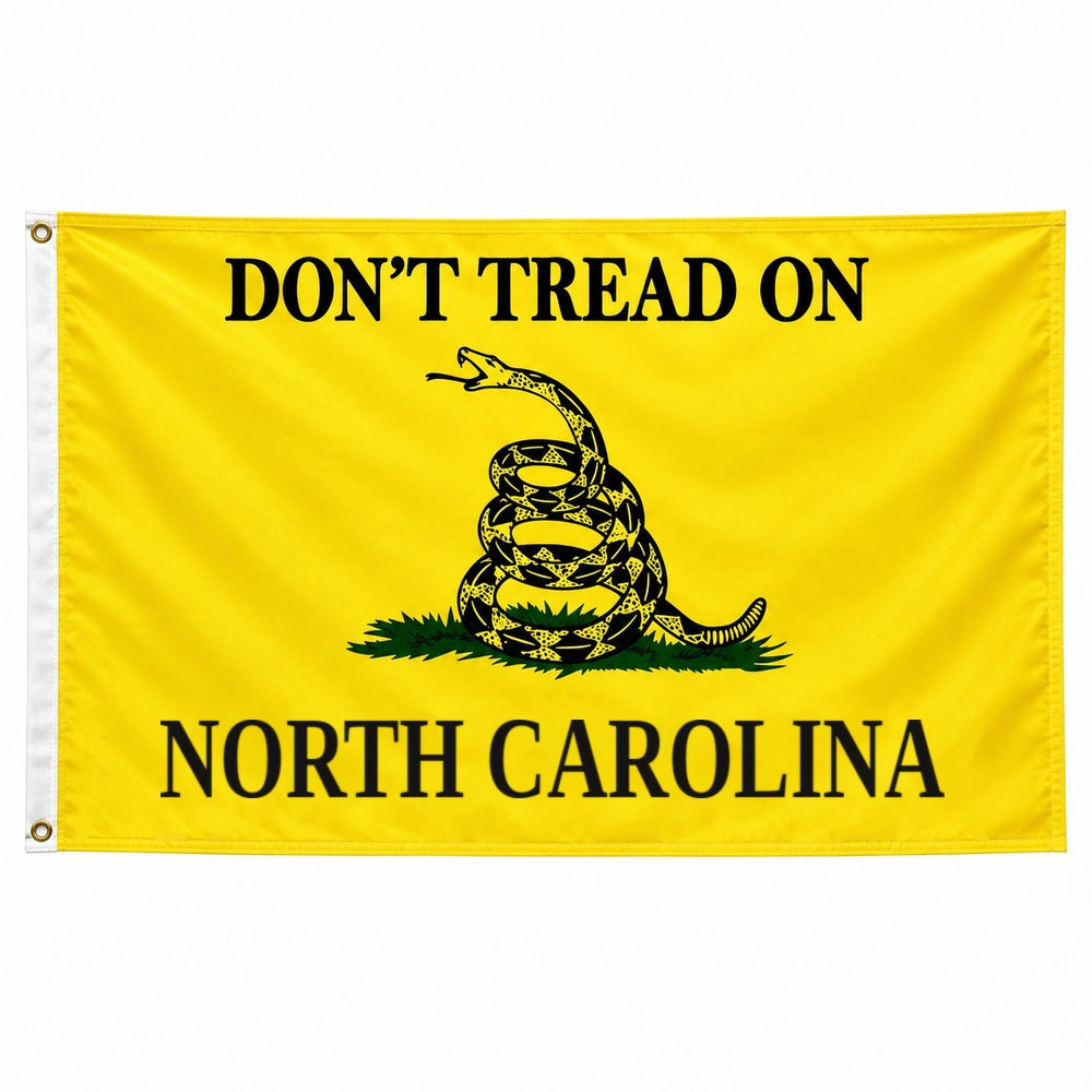 Don't Tread on North Carolina Flag 3x5