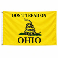 Don't Tread on Ohio Flag 3x5