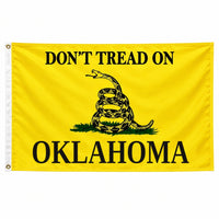 Don't Tread on Oklahoma Flag 3x5