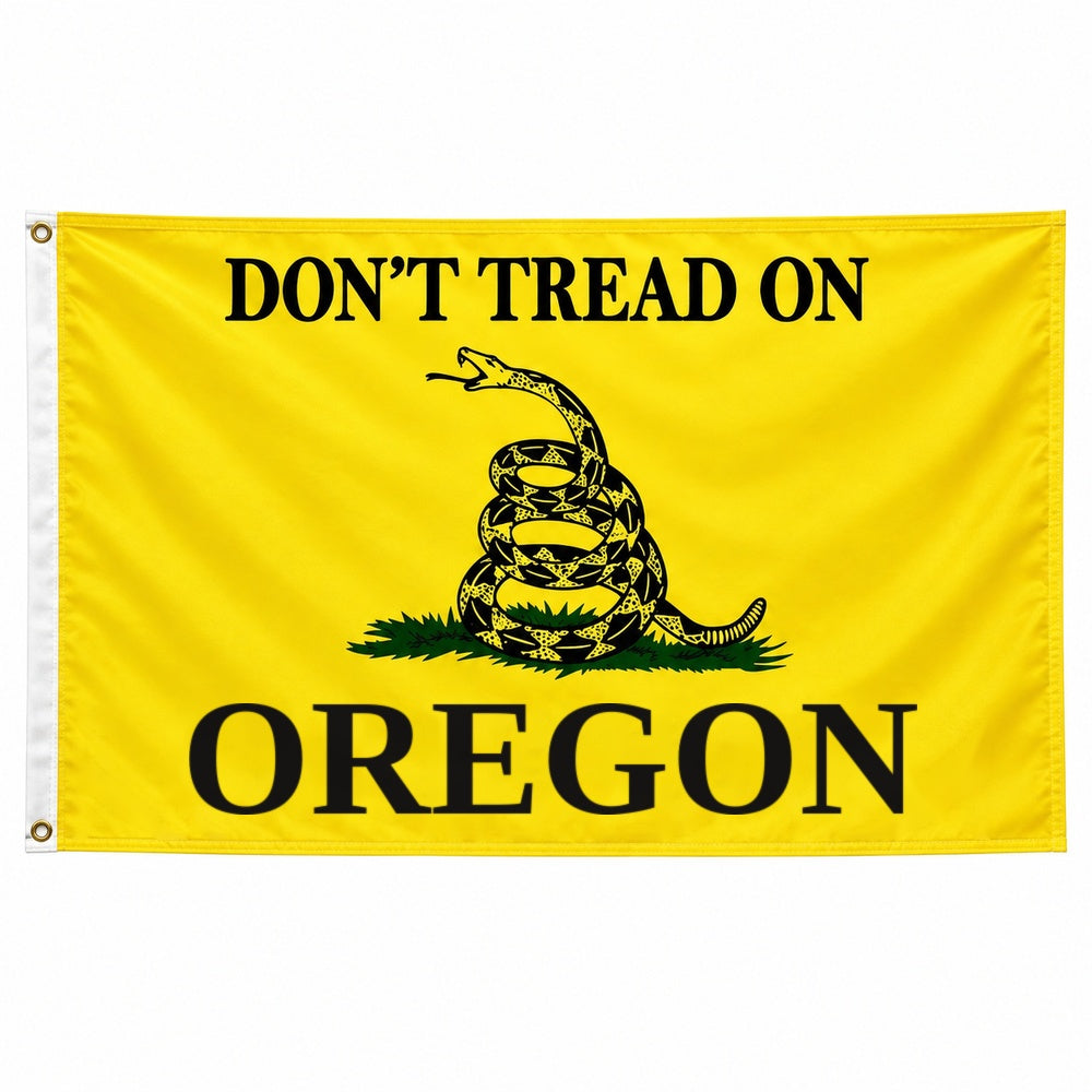 Don't Tread on Oregon Flag 3x5