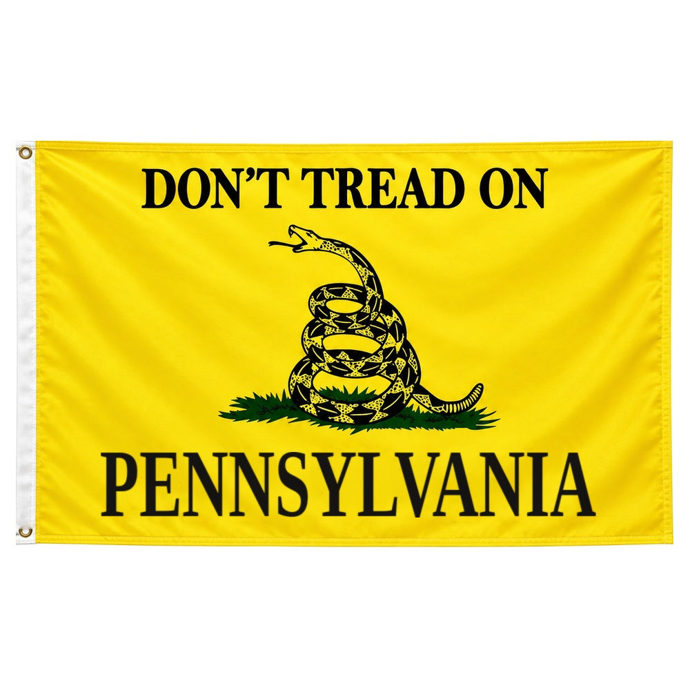 Don't Tread on Pennsylvania Flag 3x5