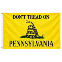 Don't Tread on Pennsylvania Flag 3x5