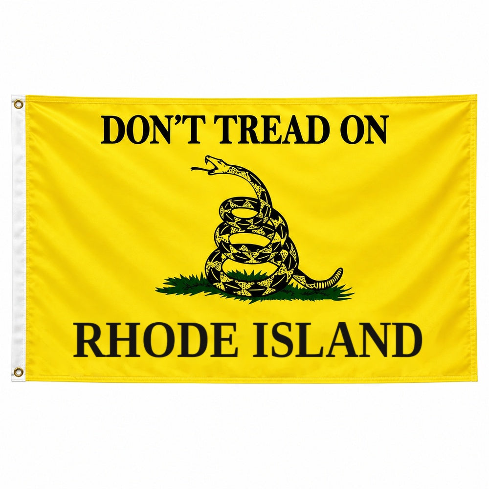Don't Tread on Rhode Island Flag 3x5