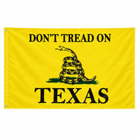 Don't Tread on Texas Flag 3x5