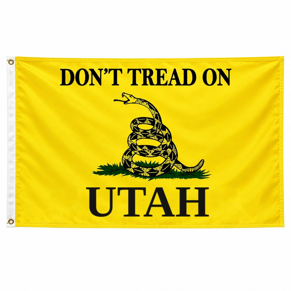 Don't Tread on Utah Flag 3x5