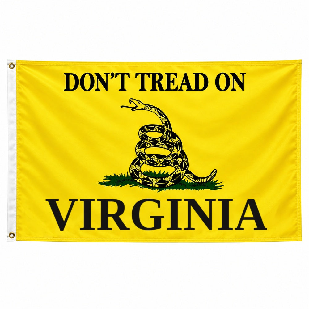 Don't Tread on Virginia Flag 3x5
