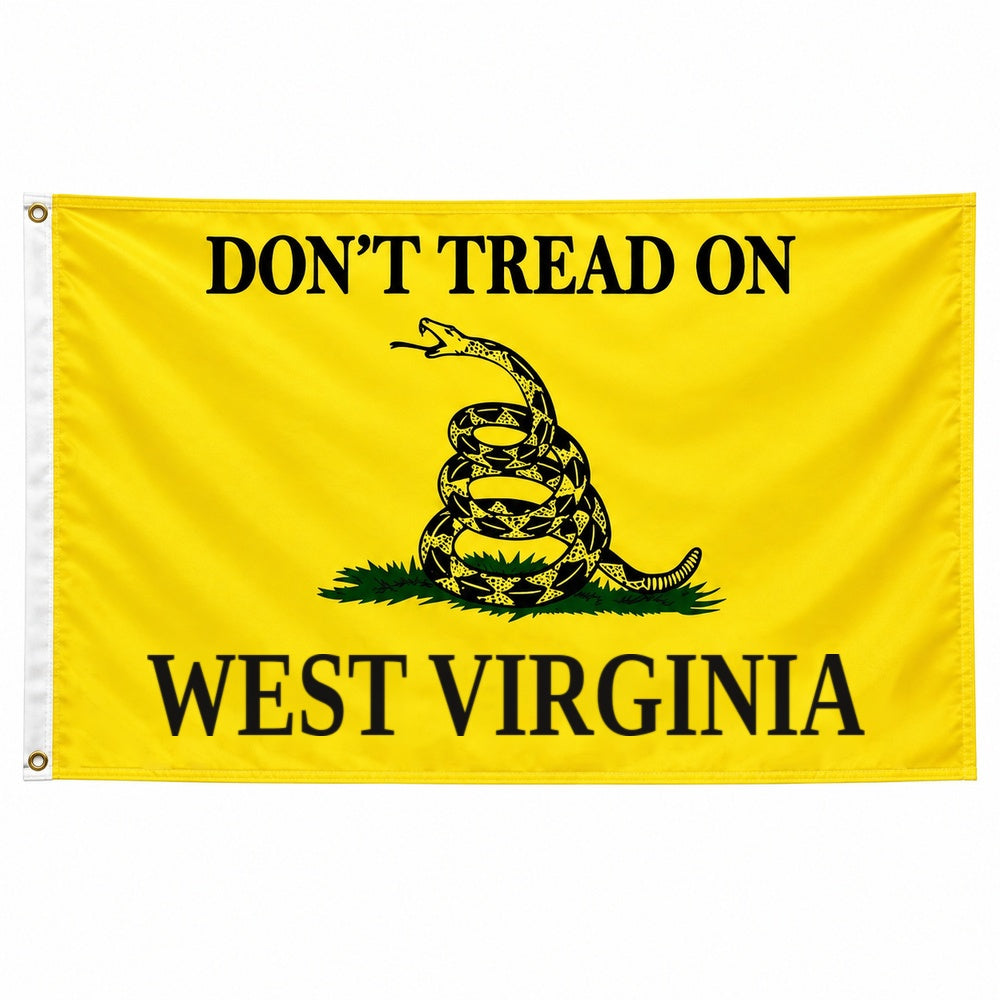 Don't Tread on West Virginia Flag 3x5