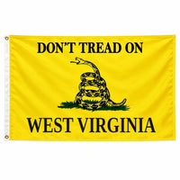 Don't Tread on West Virginia Flag 3x5