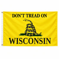 Don't Tread on Wisconsin Flag 3x5