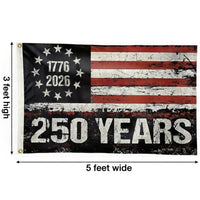 1776-2026 America 250 Flag | 250th Anniversary 3x5 Banner