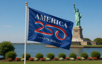 America 250 Flag 2026 - 3x5 ft Semi quincentennial Celebration Banner