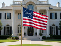 America 250th Anniversary Betsy Ross Flag | 250th Commemorative 13-Star Flag 1776-2026 | Made in USA Patriotic Decor