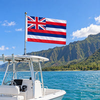 Hawaii State Flag 3x5 displayed outdoors