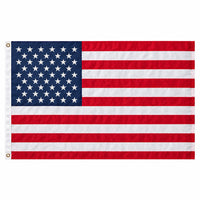 Heavy Duty American Flag 3x5 with Embroidered Stars and Sewn Stripes