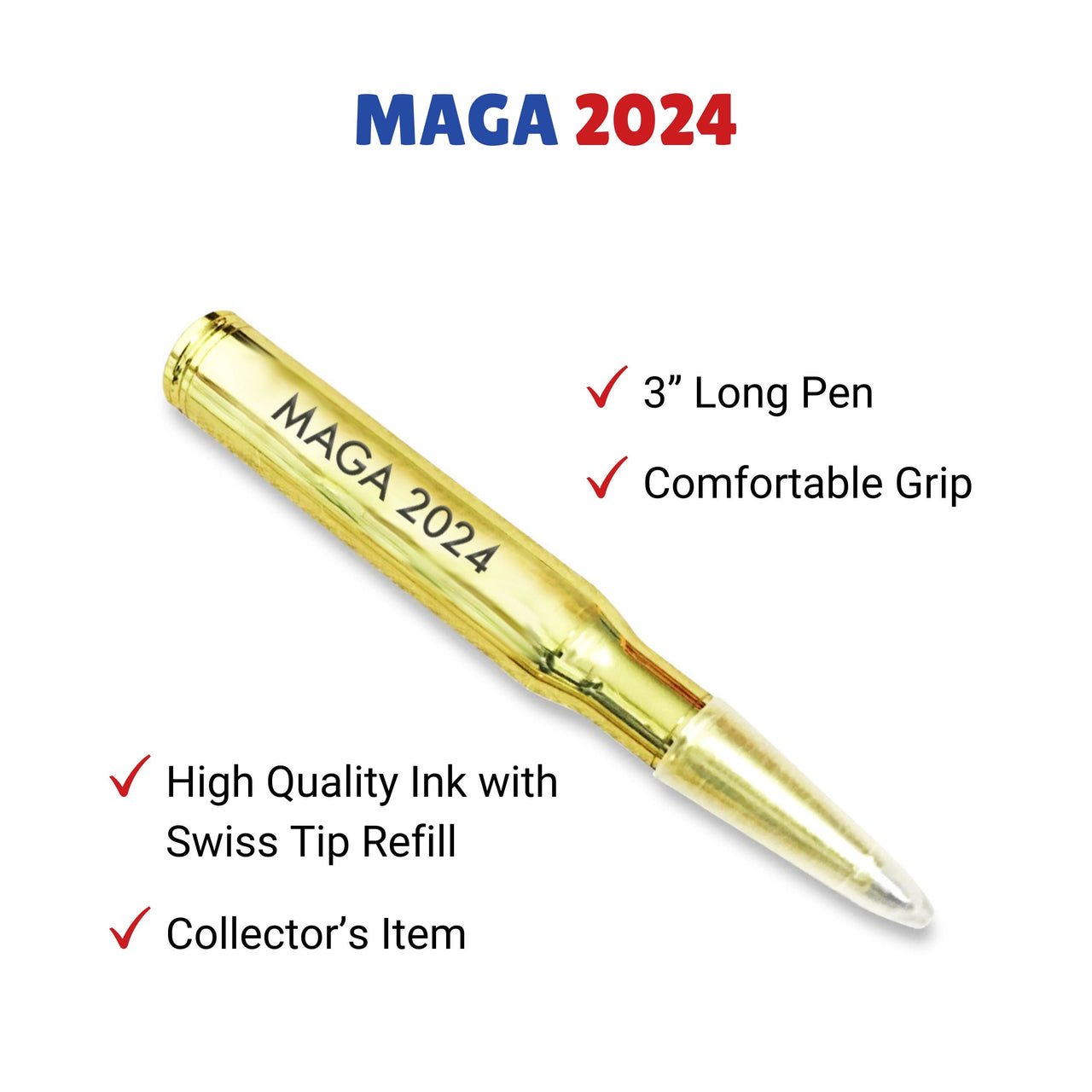 Washington Bullet Pen 2 Pack