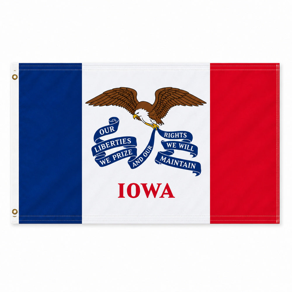 Iowa State Flag 3x5