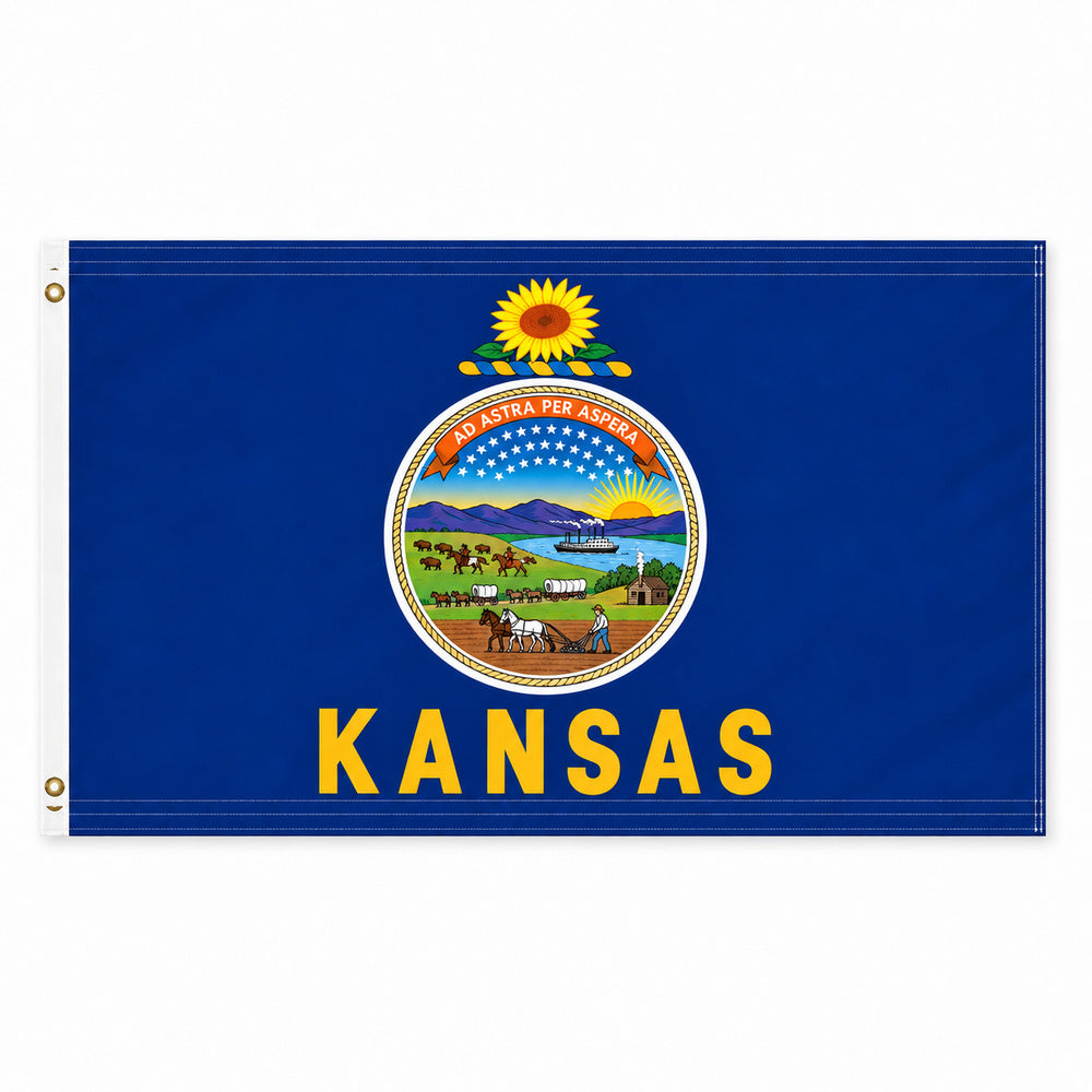 Kansas State Flag 3x5