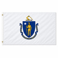 Massachusetts State Flag 3x5