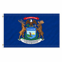 Michigan State Flag 3x5