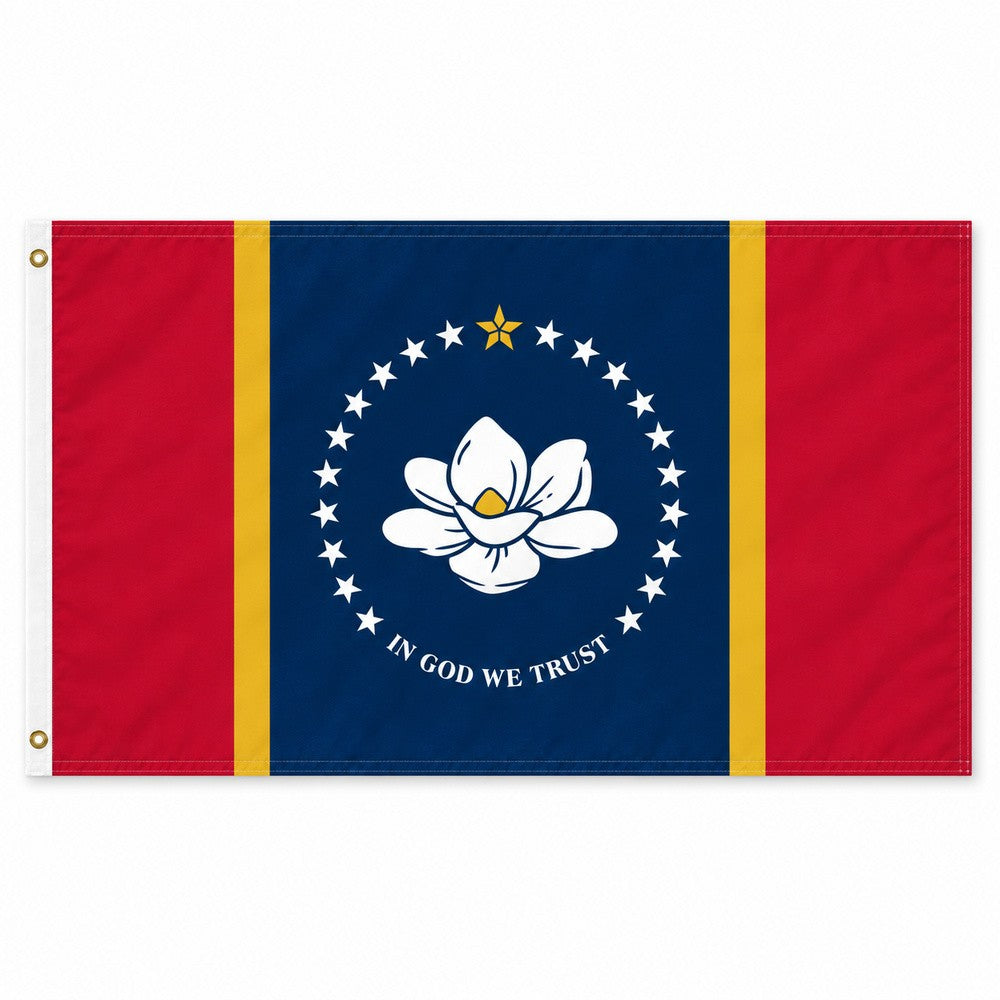 Mississippi State Flag 3x5