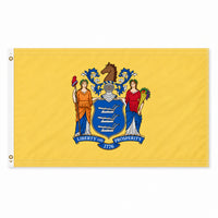 New Jersey State Flag 3x5