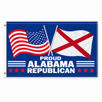 Proud Alabama Republican Flag 3x5
