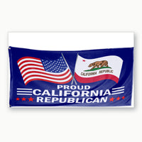 Proud California Republican Flag 3x5