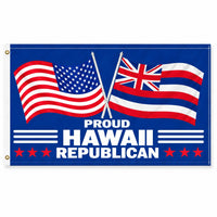 Proud Hawaii Republican Flag 3x5