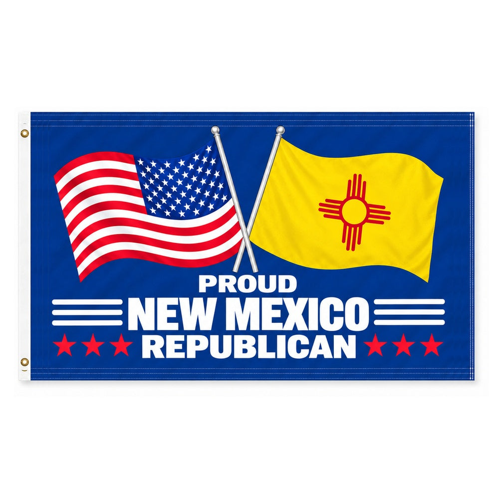 Proud New Mexico Republican Flag 3x5