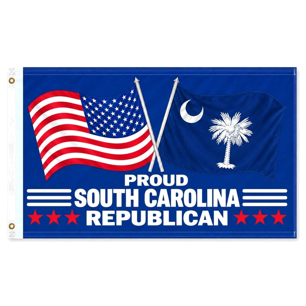 Proud South Carolina Republican Flag 3x5