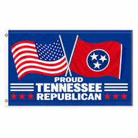 Proud Tennessee Republican Flag 3x5