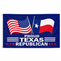 Proud Texas Republican Flag 3x5