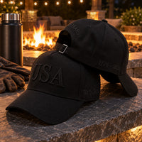 USA 250th Anniversary Embroidered Cap - Blacked Out - lifestyle