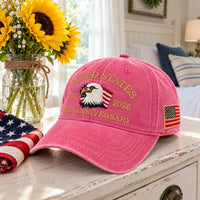 USA 250th Anniversary Eagle Cap - Pink - lifestyle